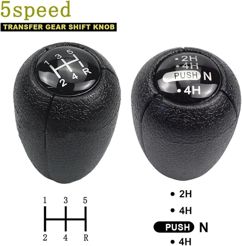 5 Speed Manual Gear Shift Knob For Nissan Patrol Safari Y60 1987 1995 - Image 4